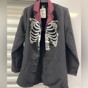 COSPLAY SKELETON button up shirt BNWT SIZE XL
